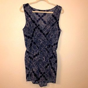 Cross front Shorts Romper